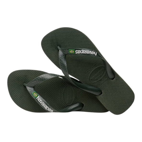 HAVAIANAS 哈瓦仕 人字拖 墨綠色 基本款 拖鞋 中性 41108505983