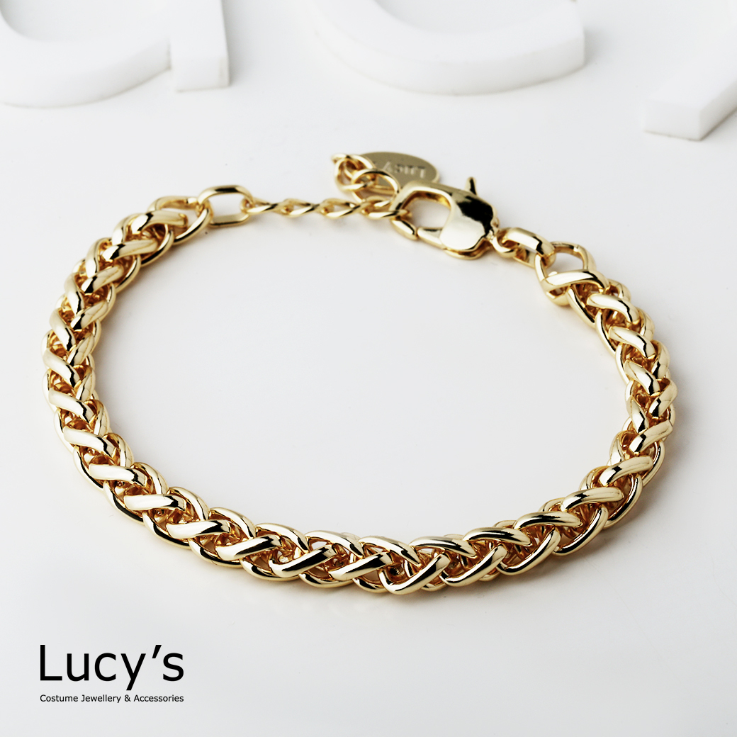 個性骨鍊 手鍊 (二色) (125436/125437)