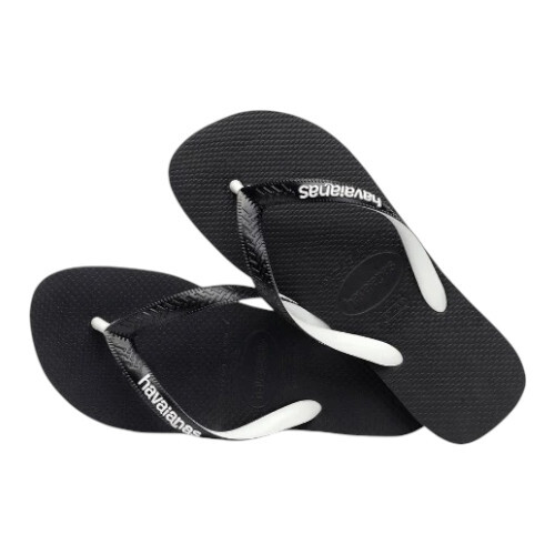 HAVAIANAS 哈瓦仕 人字拖 黑白 基本款 拖鞋 中性 41155491069U