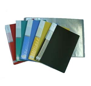 YL A4-20  COLOR CLEAR BOOK - GREEN 501708450