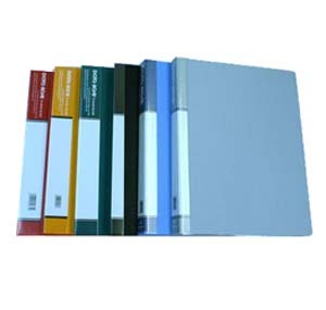 DATA BASE  MT40  CLEAR BOOK  A4 40's - BLACK 501764150