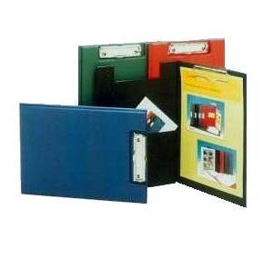 730  PVC CLIP BOARD w/COVER  A4 - BLUE 501803250
