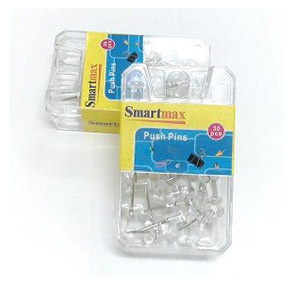 Smartmax SM804 清透明推釘 30粒 22mm 501931000