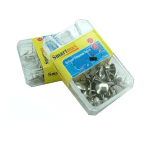 Smartex SM809  SILVER THUMB TACK - 11mm (50's) 501939580