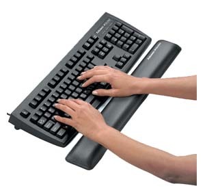 Fellowes FW9175301 Microban 凉墊腕托 (鍵盤) 502603202