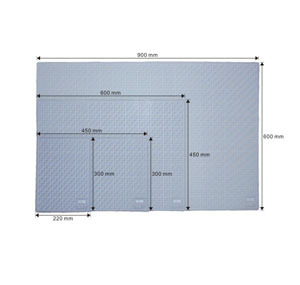 MIT 白色界刀用膠墊板 600mm x 900mm 503131900