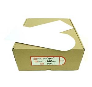 4.5" x 9.5" 加大企口白信封 (500個裝) 503604800