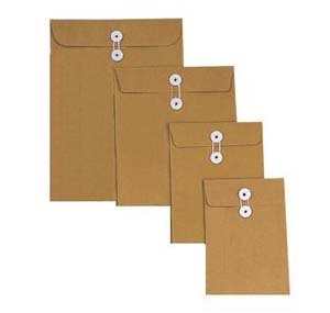 (特價)8" x 11" 有繩啡色公文袋 503630810