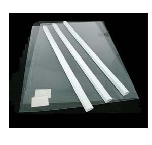 Q310  PLASTIC STRIP FOLDER  A4 - WHITE 504331850