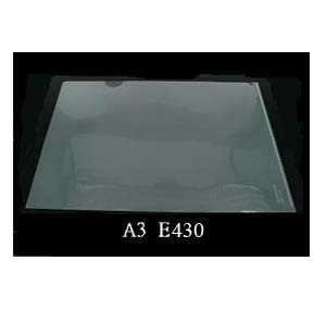 E430 PLASTIC FOLDER A3 – CLEAR (3's) 504359893
