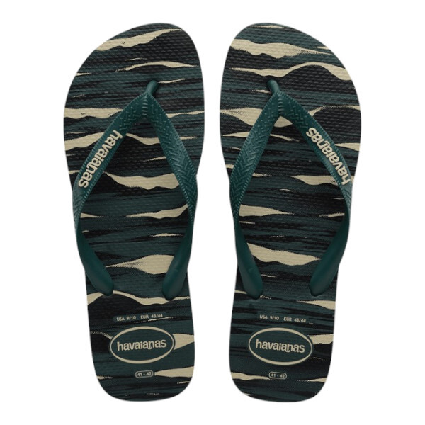 HAVAIANAS 哈瓦仕 人字拖 深墨綠 迷彩 基本款 拖鞋 男 41413985266