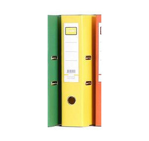 GLOBE PVC F4  3"  LEVER ARCH FILE - YELLOW 504743950