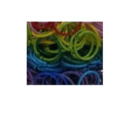 ( SPECIAL OFFER )J-25MM PLASTIC LOOSE LEAF RING (100'S) 504910250