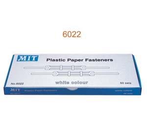 MIT 6022 白色包膠文件夾用扣 (8cm) 504902000