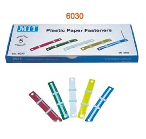MIT 6030 雜色包膠文件夾用扣 (8cm) 504901000