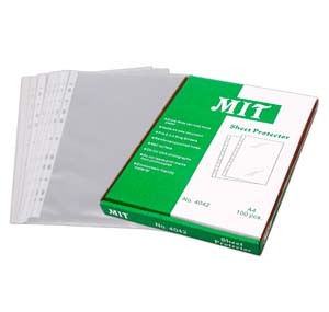 MIT 4042 11孔文件保護套 A4 (0.08mm) 504928010