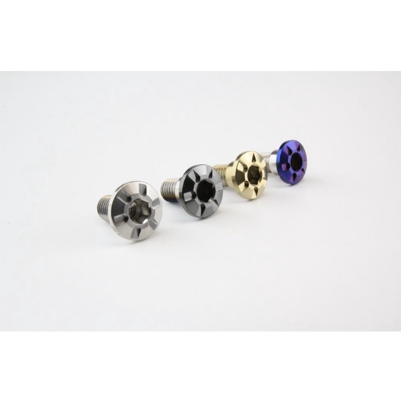 【JZ BIKES】傑能 碟盤 螺絲 M8 鍍鈦 適用 gogoro 1/EC05/勁戰六代/水冷BWS/JETS