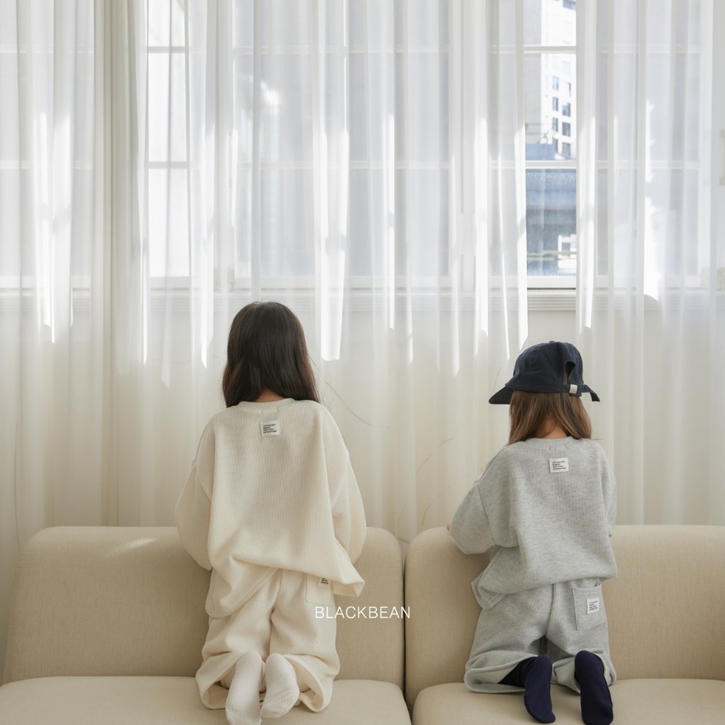 韓國🇰🇷BLACKBEAN 舒適柔軟素色休閒套裝(BEBES-M/S-XL)