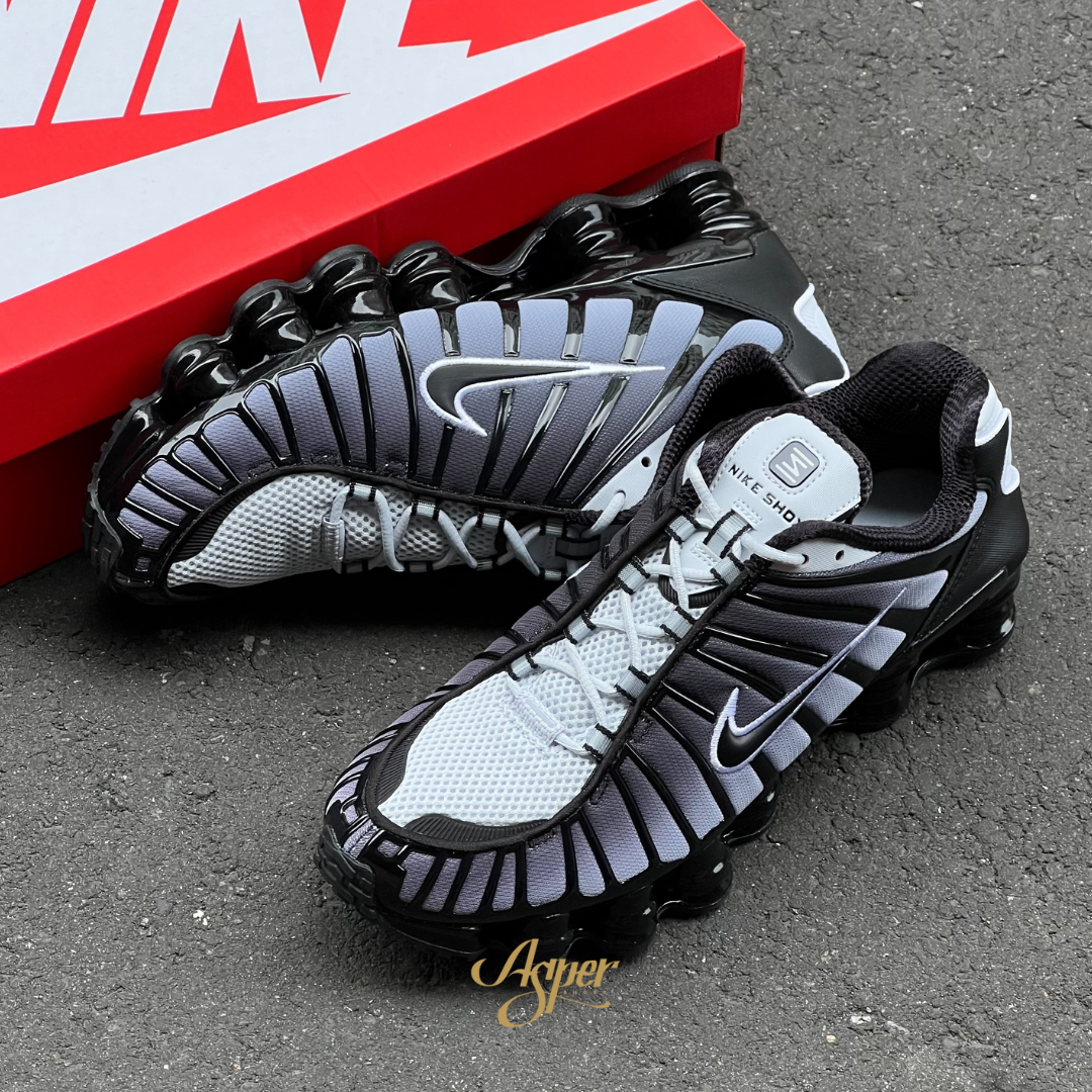【官網限定】Nike Shox TL "Black Platinum" 漸層 彈簧鞋 男鞋 AV3595-017 I