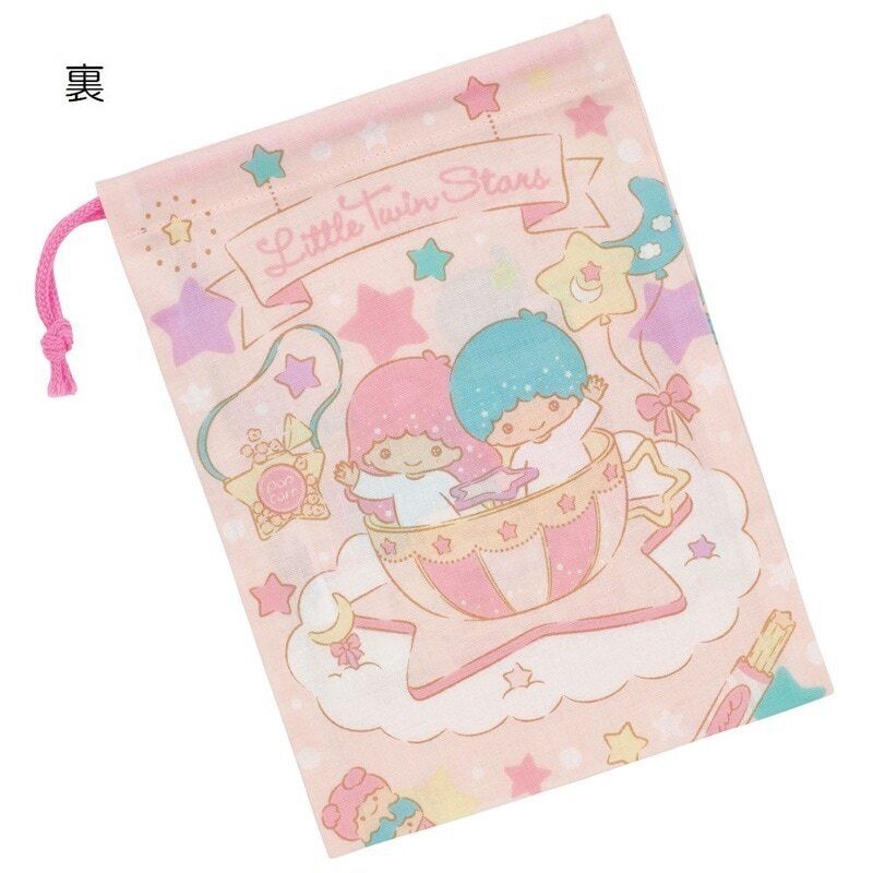 LITTLE TWIN STARS 多用途索繩袋 杯袋