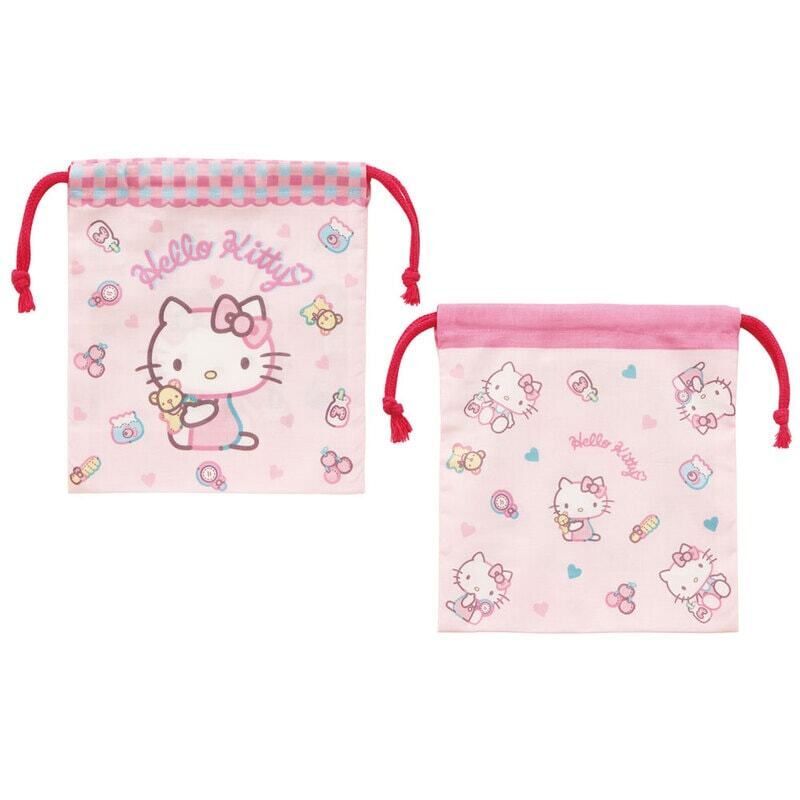 HELLO KITTY 索繩袋 (2件入)
