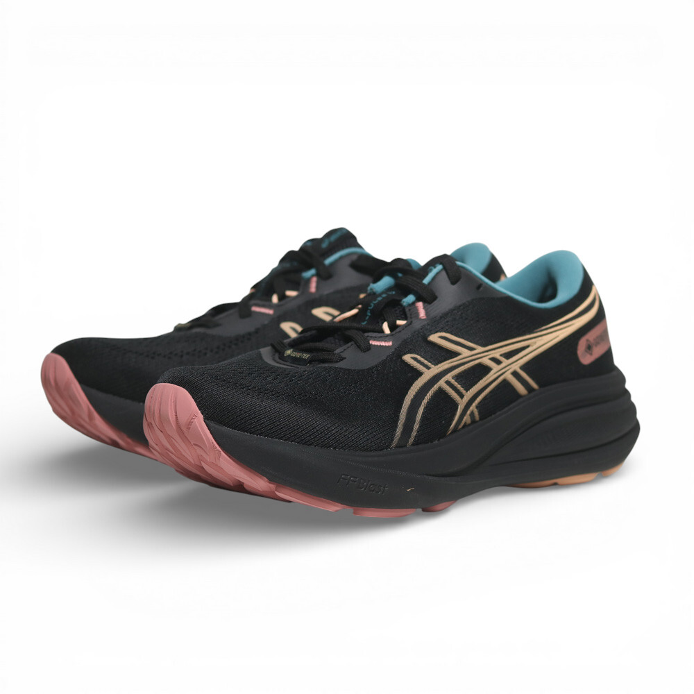 ASICS 慢跑鞋 GEL-PULSE 17 GTX 黑粉 防水 緩衝 女 1012B926001