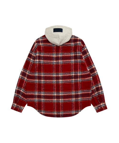 【AAPE】0116發售新品 AAPE MAIN LONG SLEEVE HOODIE SHIRT(Detachable)