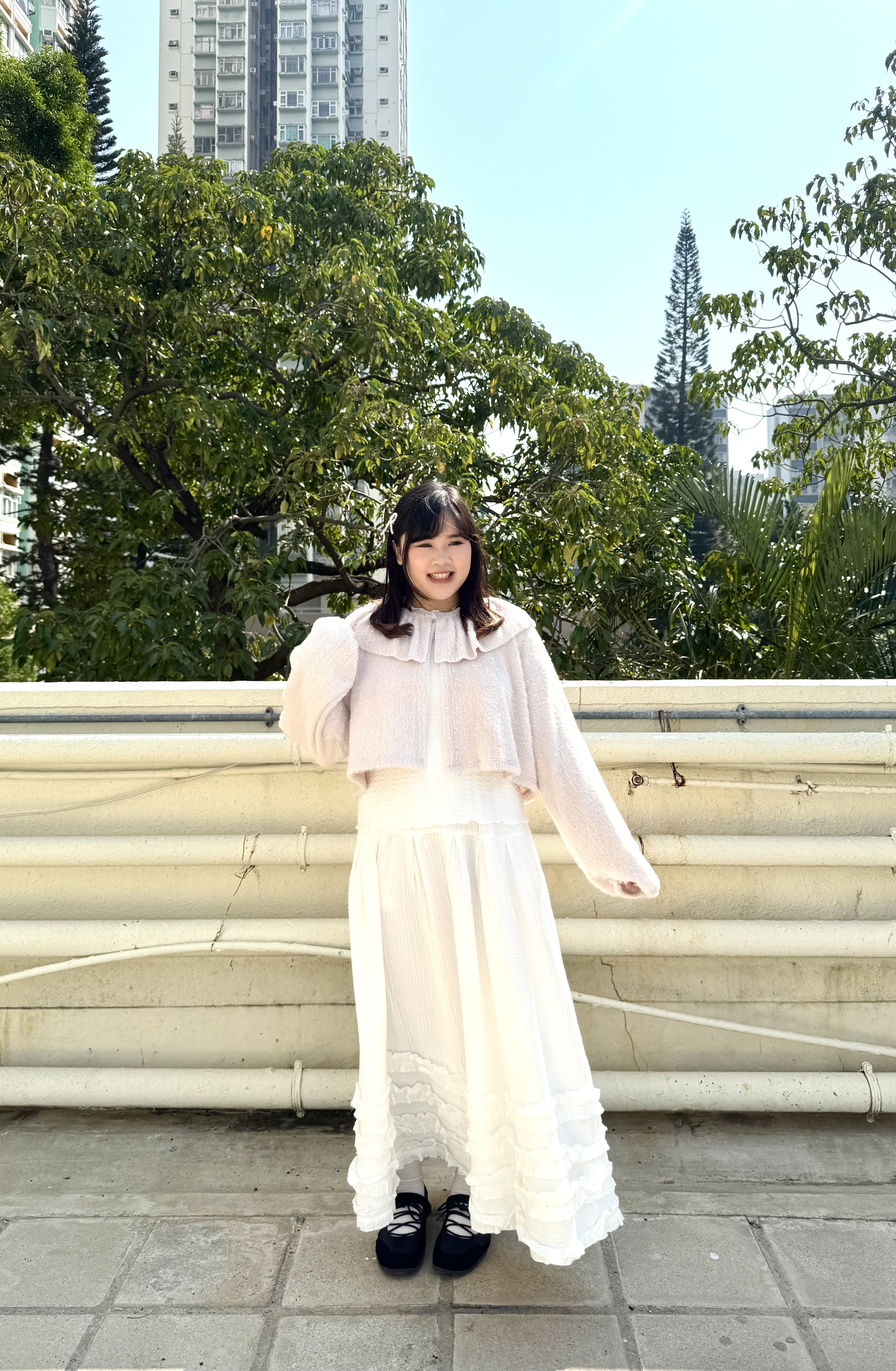 BB棉Triple花邊半身裙