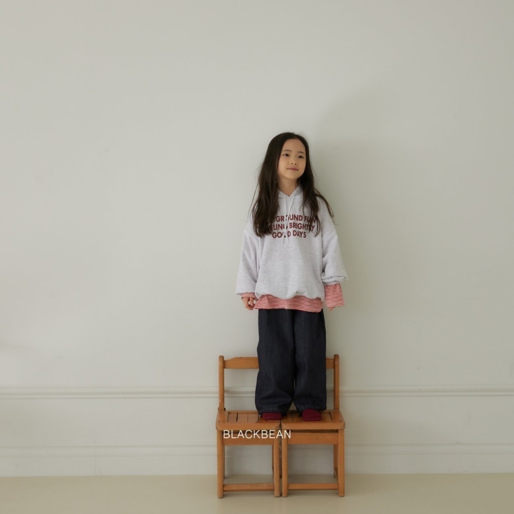 韓國🇰🇷BLACKBEAN 英字帽T(BEBES-M/S-XL)