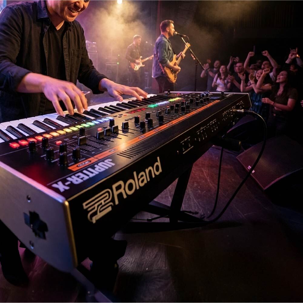 Roland Roland / JUPITER-X 數位鍵盤合成器 第 2 張圖片｜三峽鍵盤 / 鋼琴