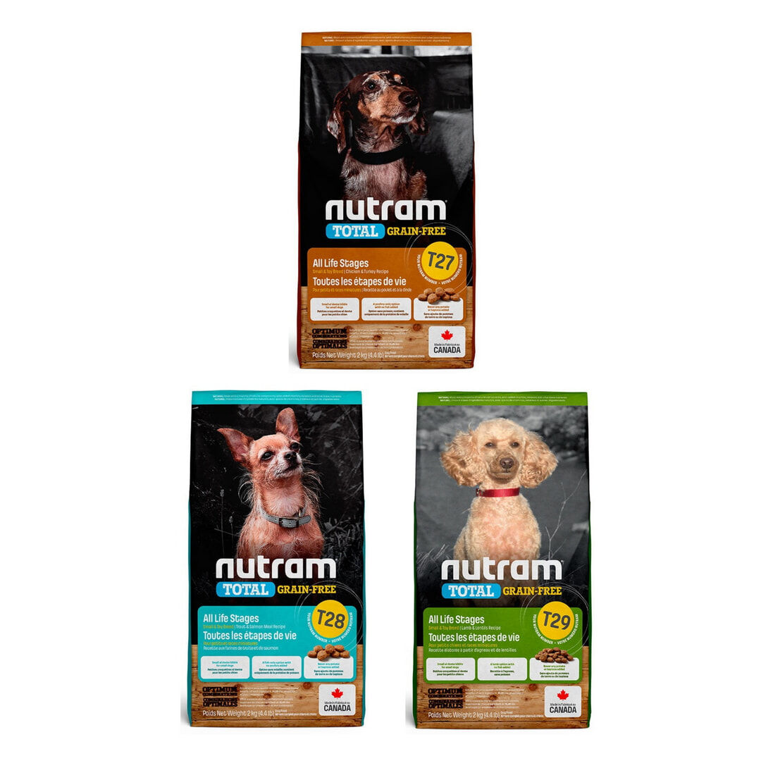 紐頓 T27/T28/T29 無榖挑嘴全齡犬 小顆粒 2kg|狗飼料