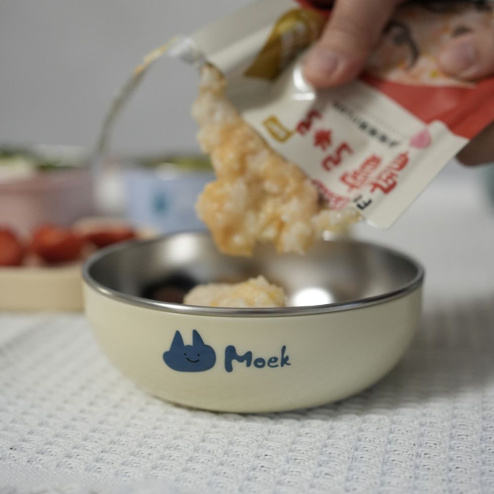抗菌可微波不鏽鋼甜甜圈小粥碗∣Moek X Jesper