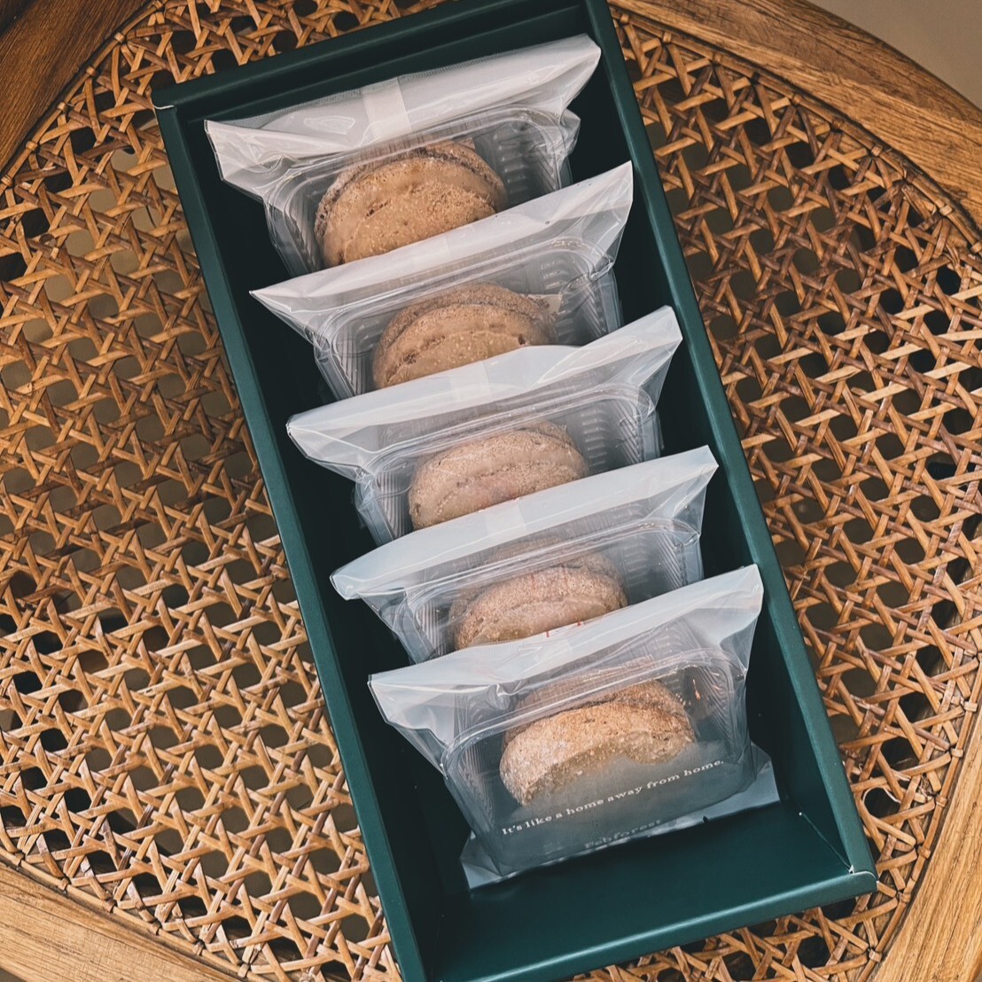 【6盒免運組 黑糖花生達克瓦滋 5入/盒 】