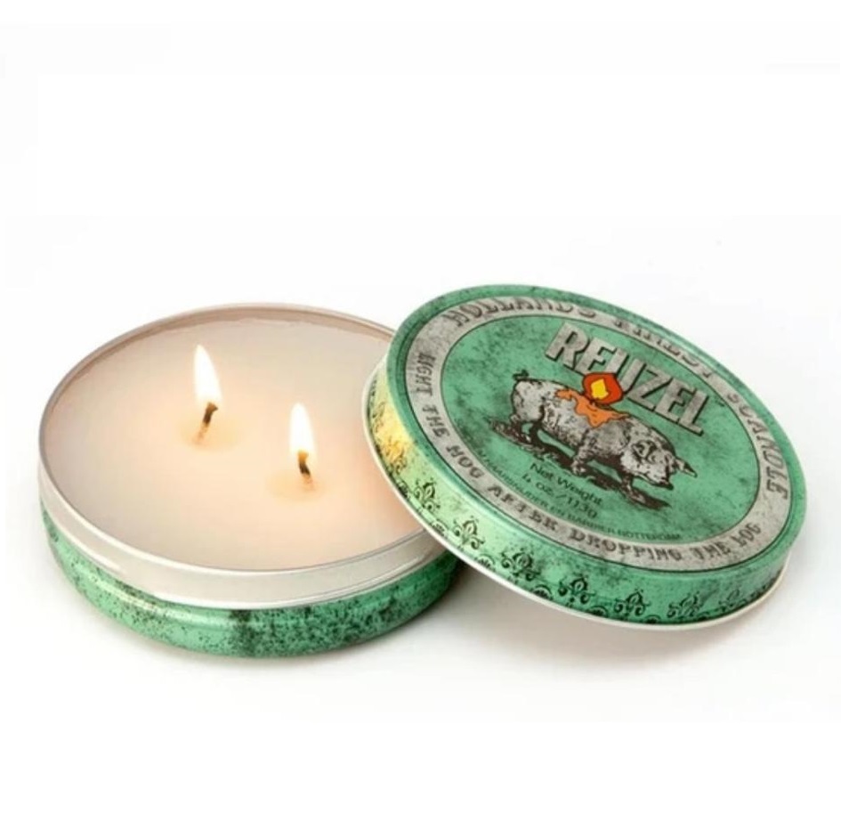 Reuzel Green sCANDLE 4oz/113g 青蘋果味香薰蠟燭