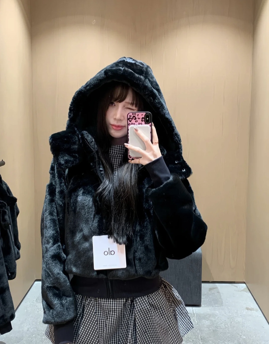 美國 ALO 仿免毛 外套