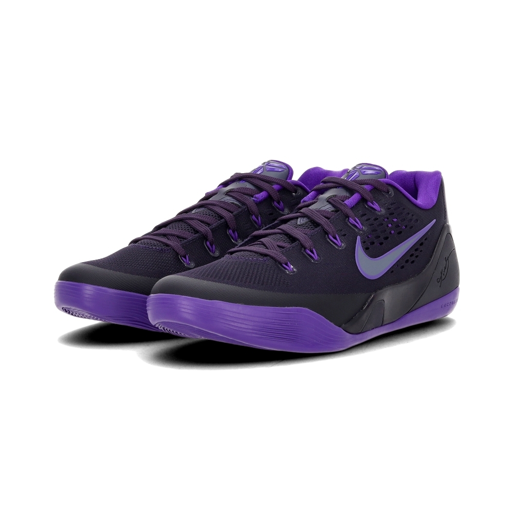 Nike Kobe 9 EM Low Protro TB 男鞋 黑紫色 透氣 回彈 運動 休閒鞋 IH1401-500