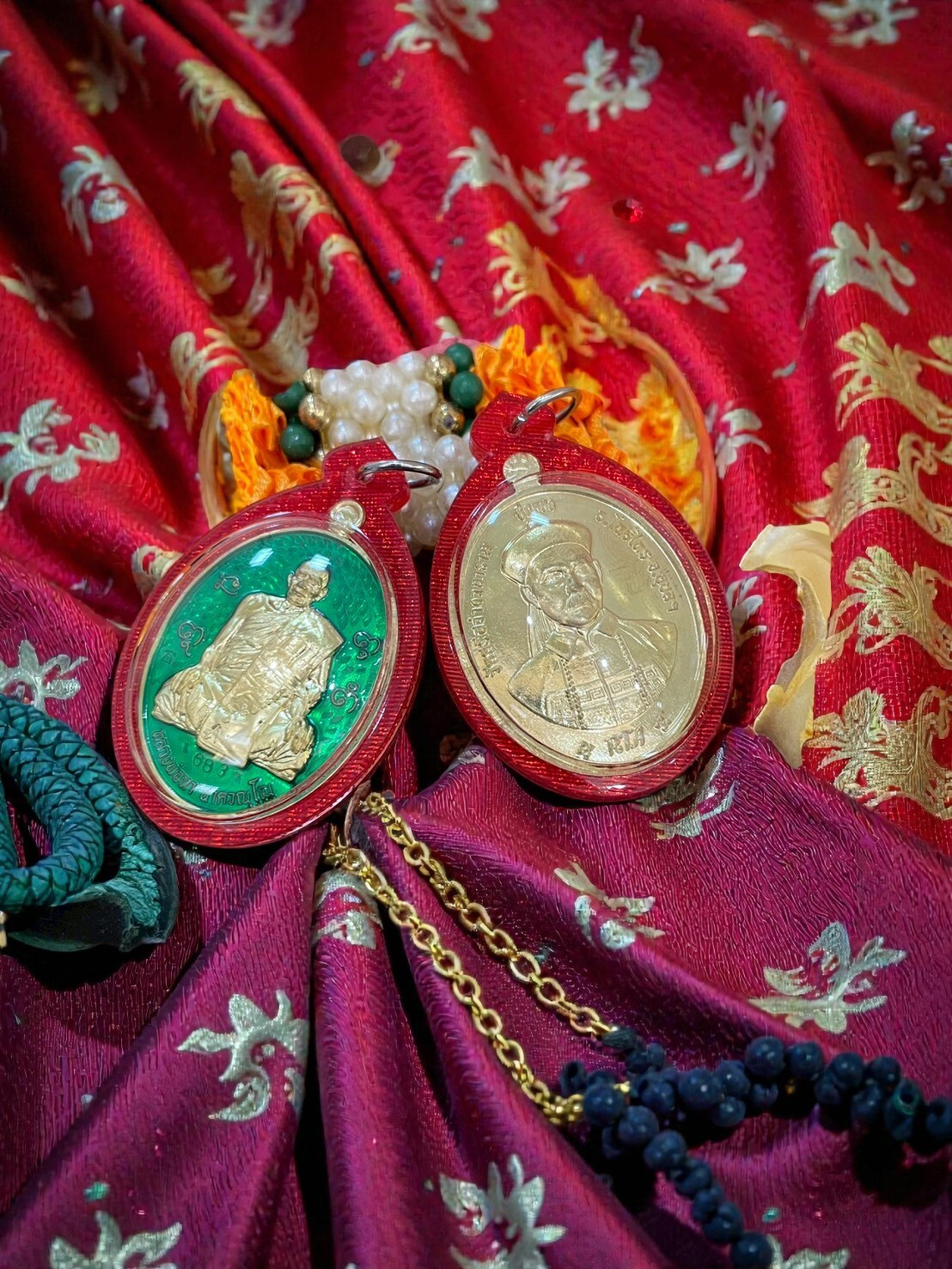 獨門真泰佛行聯名-龍婆撻二哥豐龍牙(青)