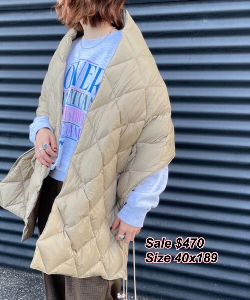 260116 Taion 卡其色頸巾