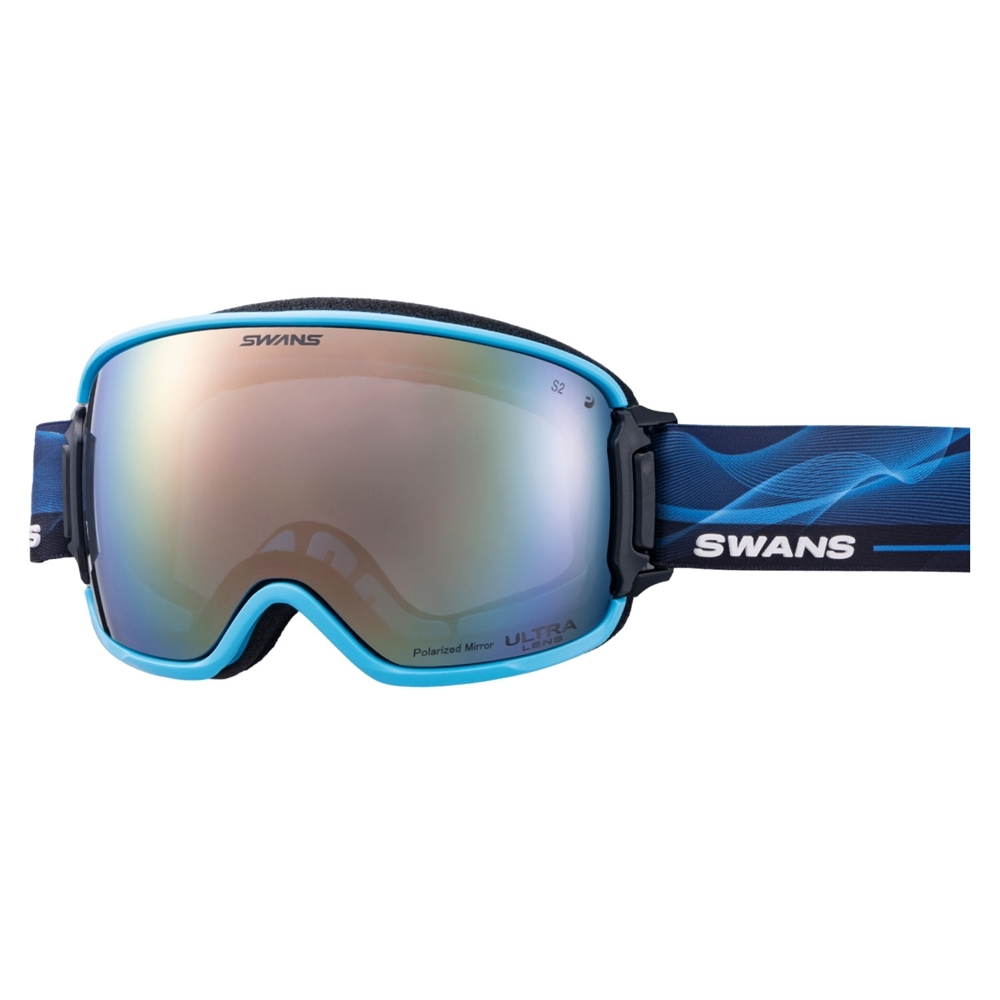 SWANS】RIDGELINE 瞬控換氣偏光球面雪鏡｜PERNEXT SPORTS