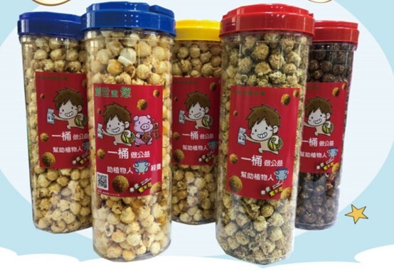 台北院｜脆皮爆米花(焦糖牛奶/巧克力/起司/山葵/海苔/披薩)