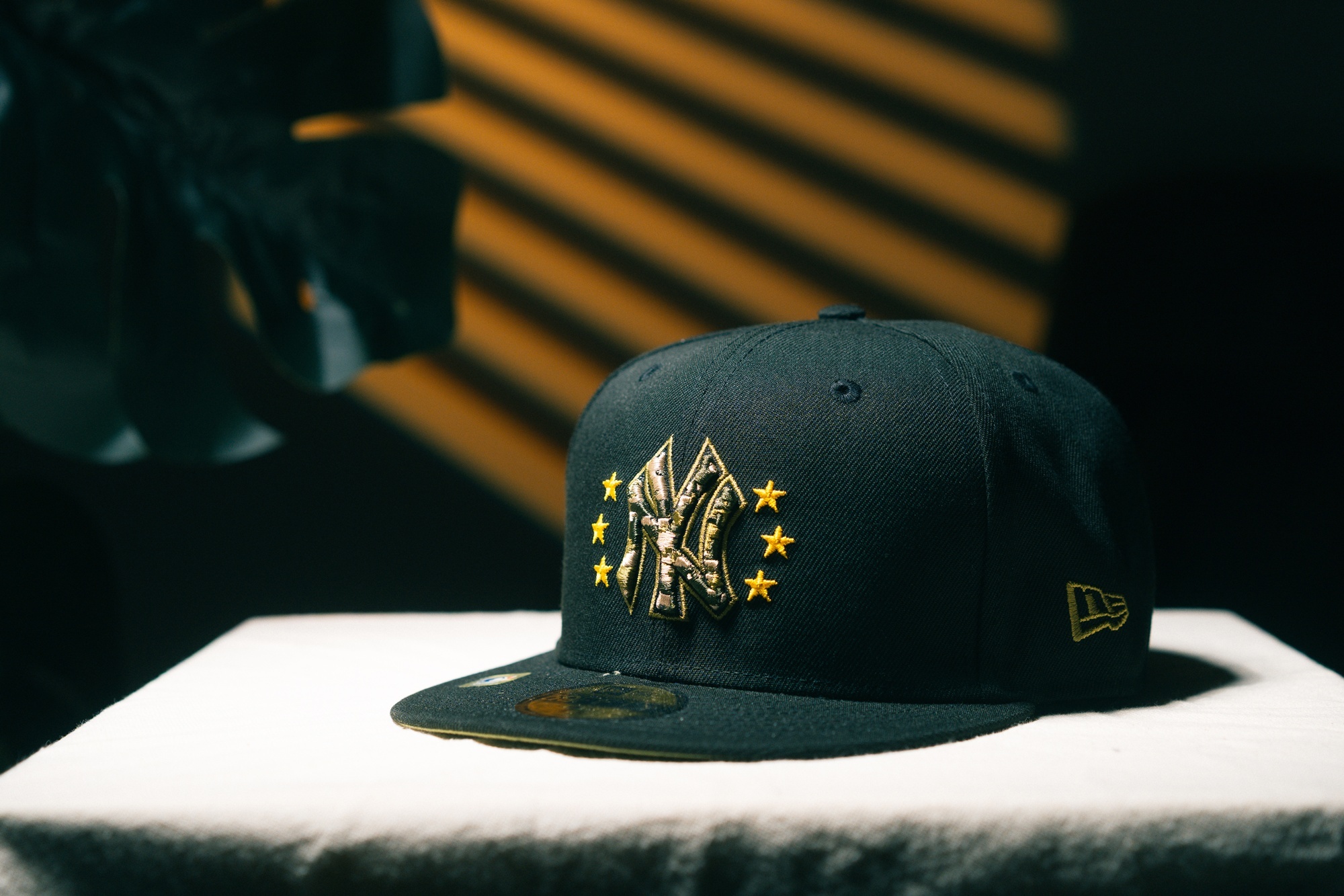 MLB帽子 New York Yankees 紐約洋基 軍人節 黑迷彩 棒球帽 New Era 59FIFTY 全封帽 全新