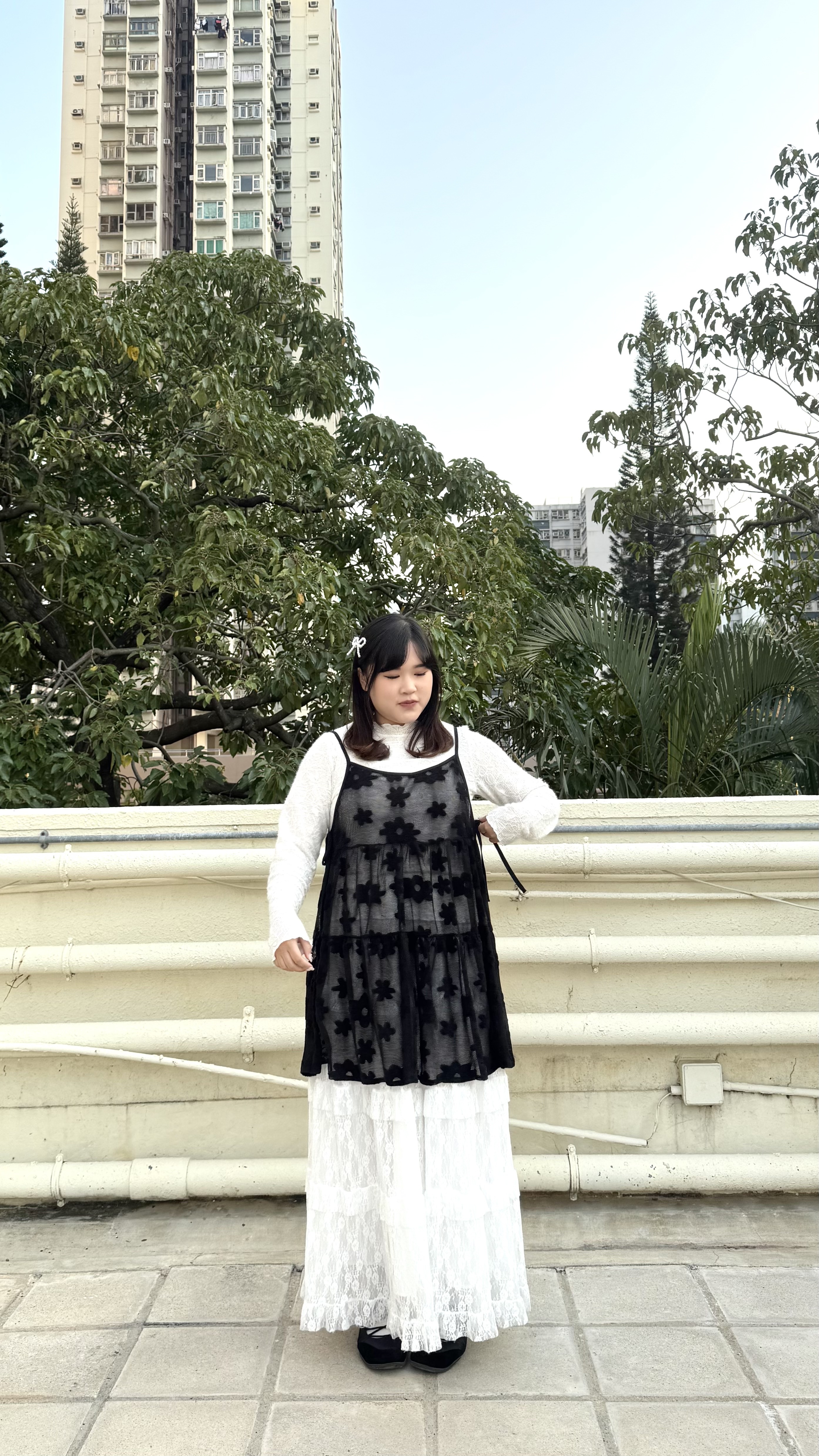 花花暗間紋側綁繩外搭