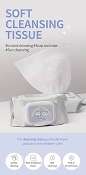 Jung Saem Mool - KIDS Soft Cleansing Tissue (10/30 sheets)