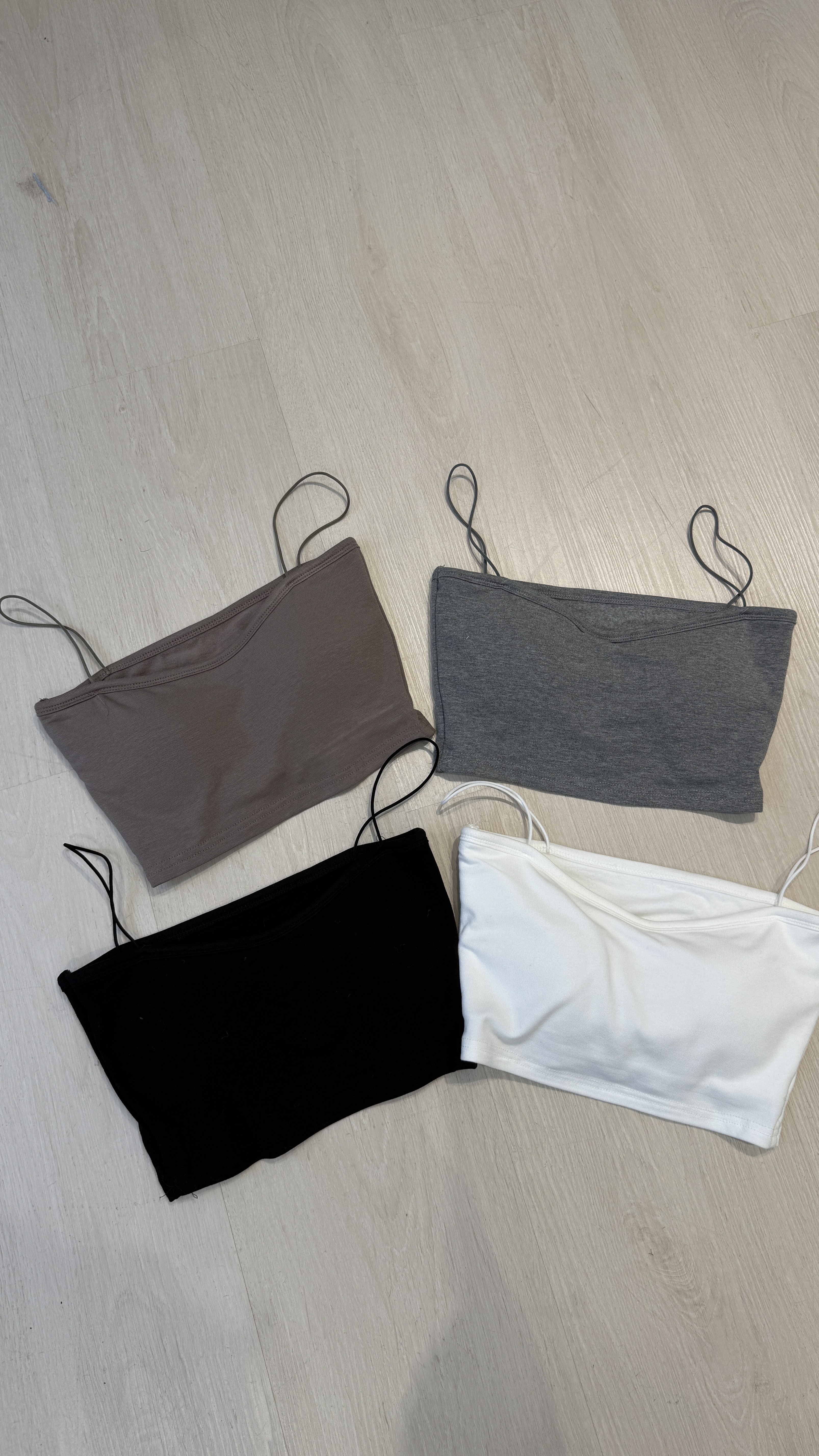 (版娘激推) 絕對要包色！保暖又好穿的內刷絨細肩Bra背心 _949B