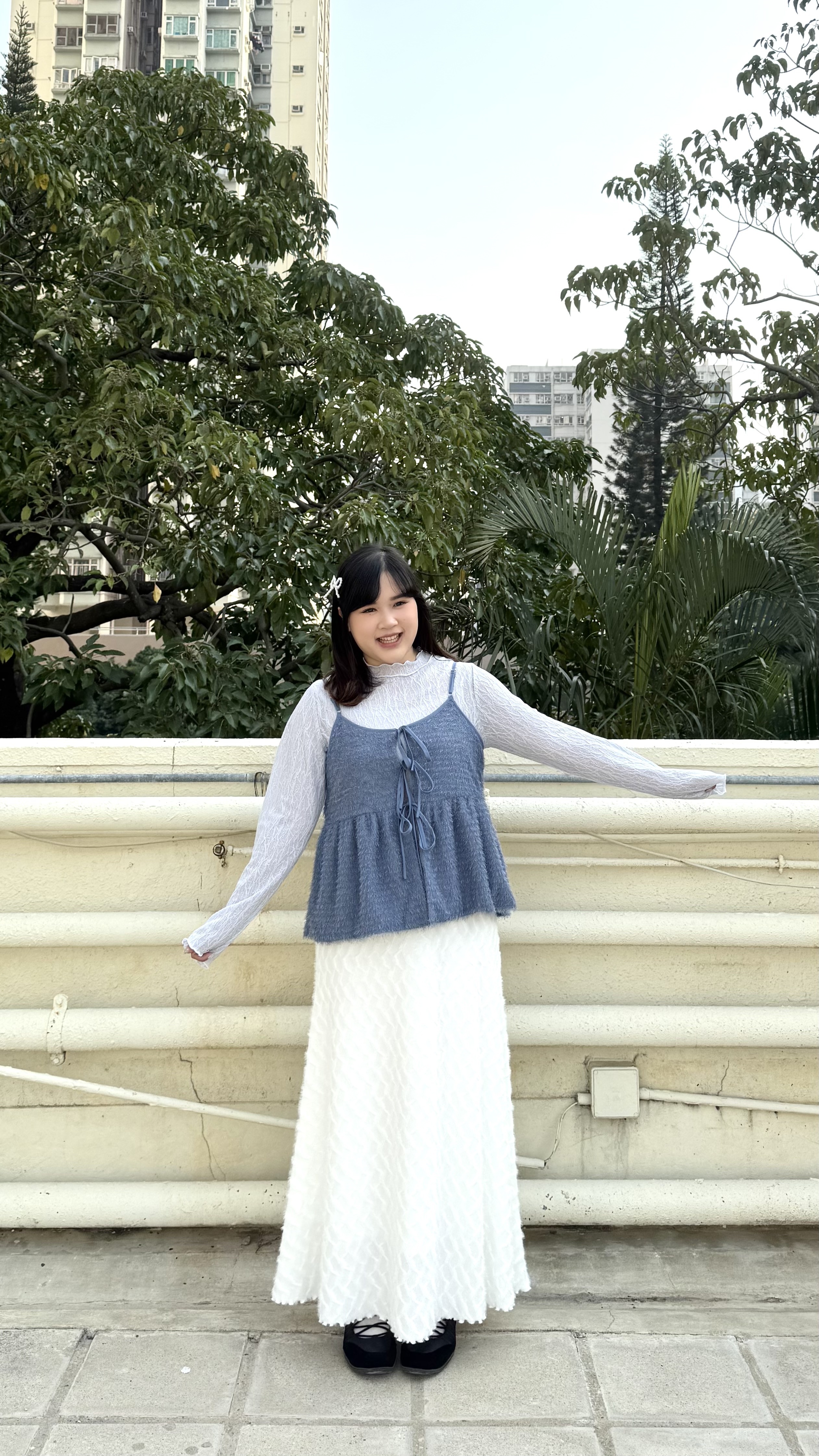 細閃飛毛吊帶綁繩外搭