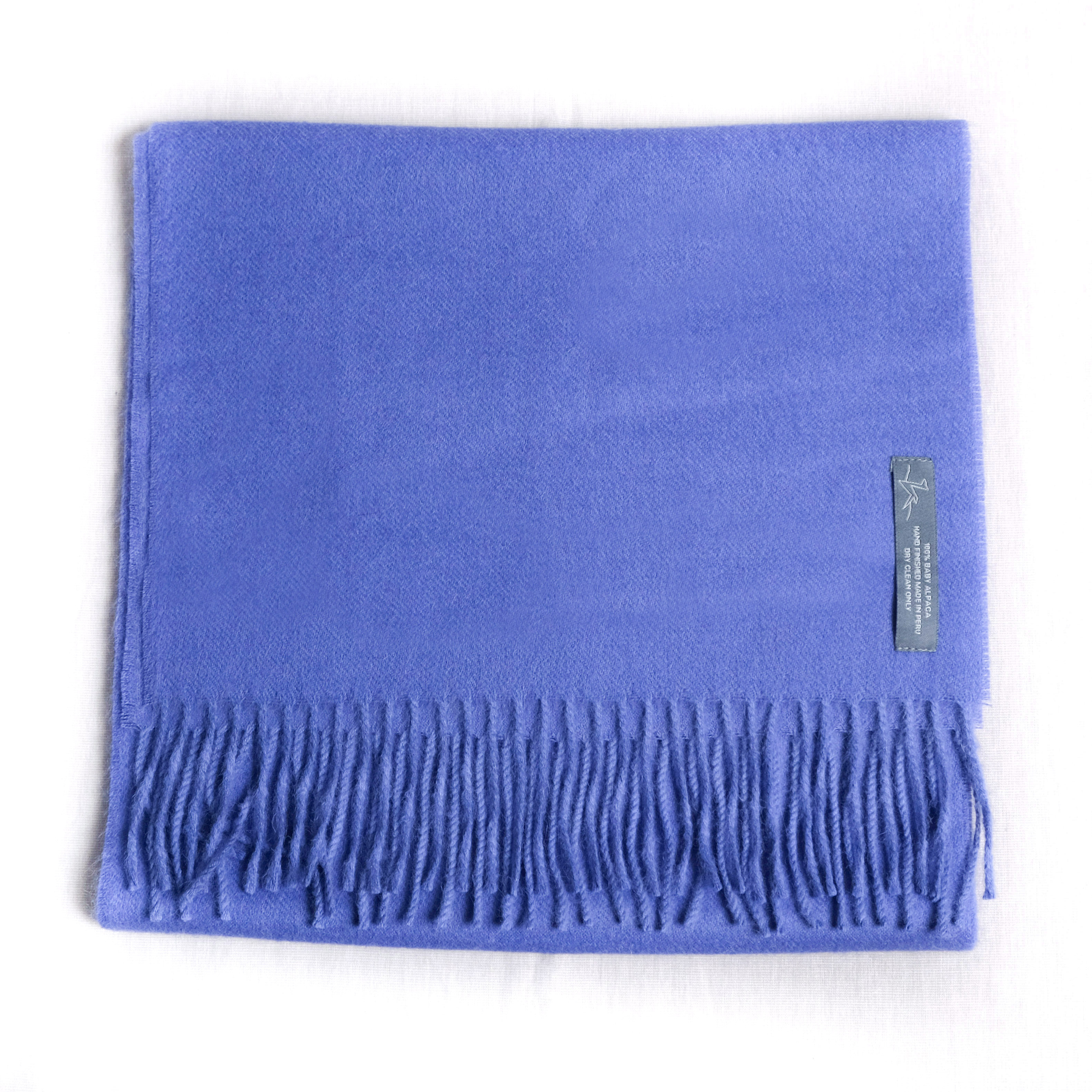 安地斯羊駝圍巾｜紫羅蘭｜秘魯