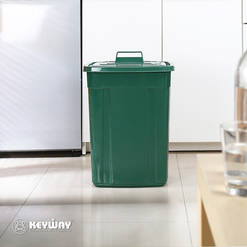 真心良品 x 聯府Keyway大方型資源回收桶42L -1入組