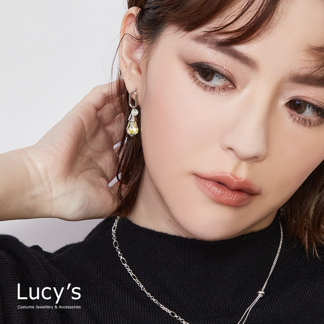 晶幻晨露 耳環 (二色) (127315/127316)