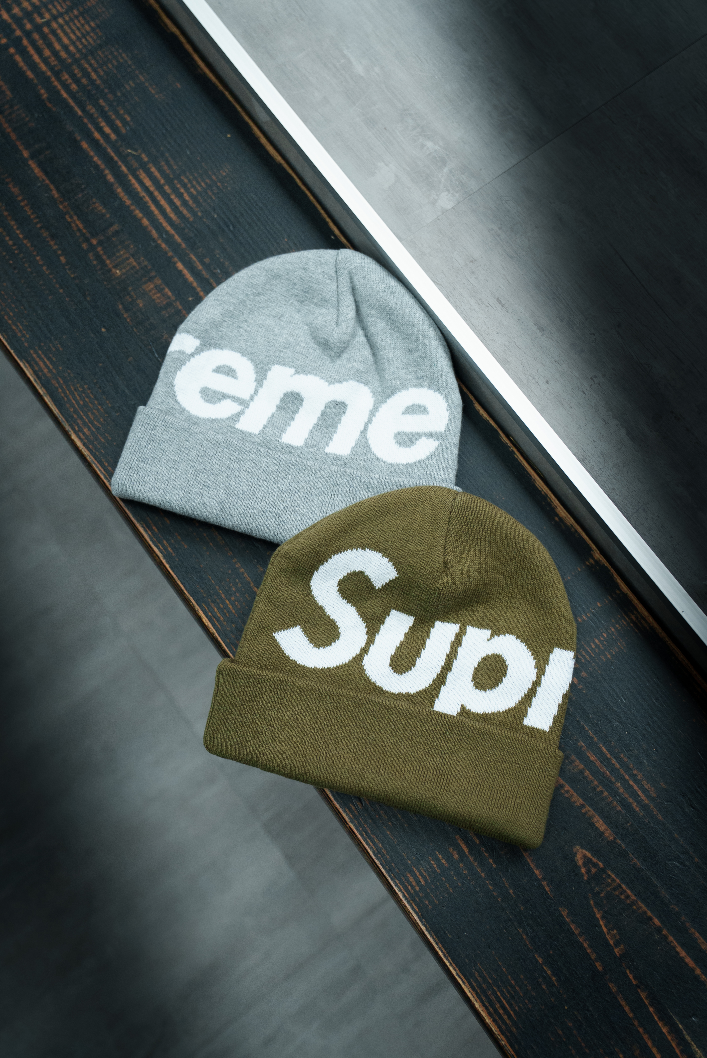 【Focus Store】現貨秒發 Supreme FW24 Week16 Big Logo Beanie 大Logo針織帽 三色