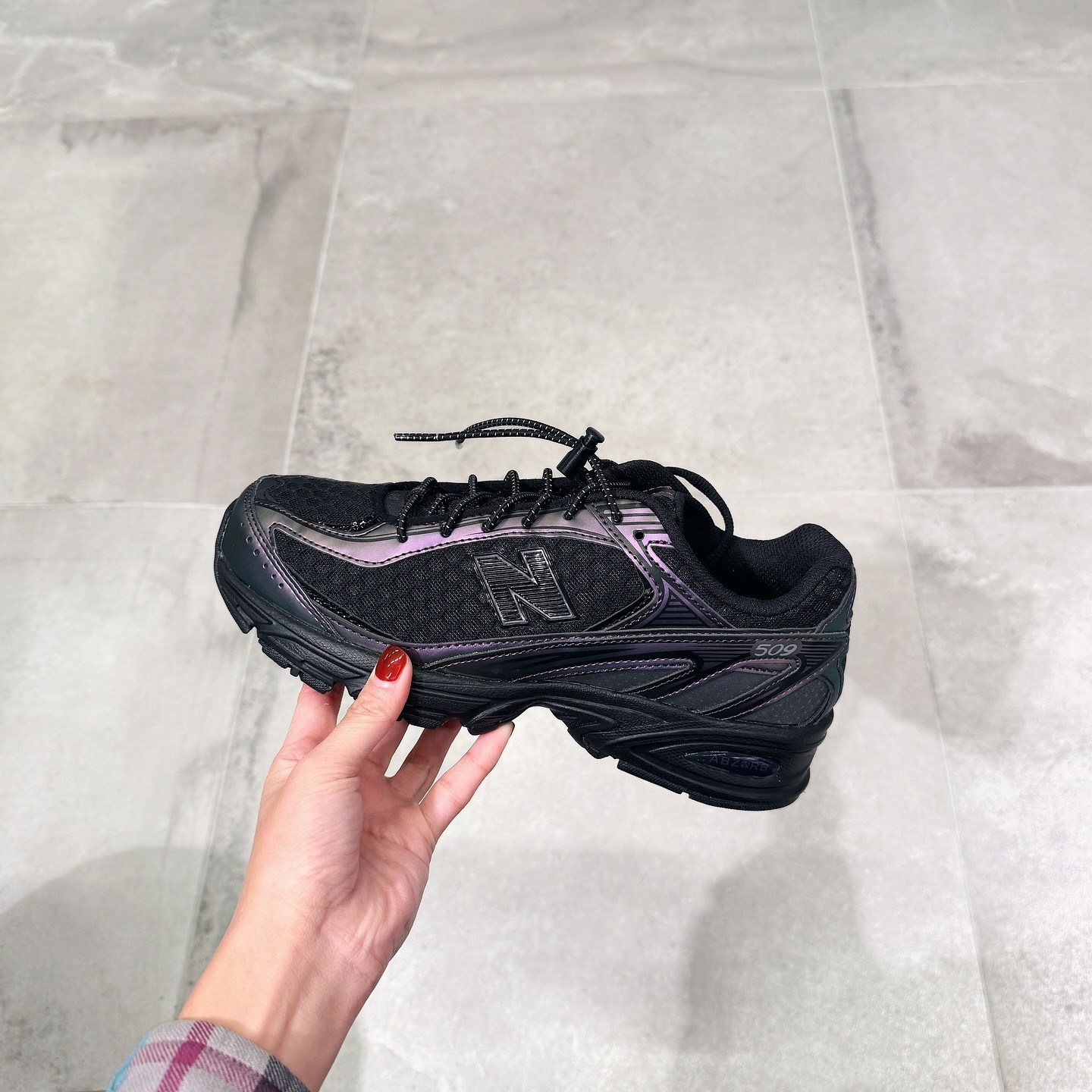New Balance 509 日本限定 電鍍紫 黑紫 漸層 鞋扣 男女 復古鞋 U509ABG